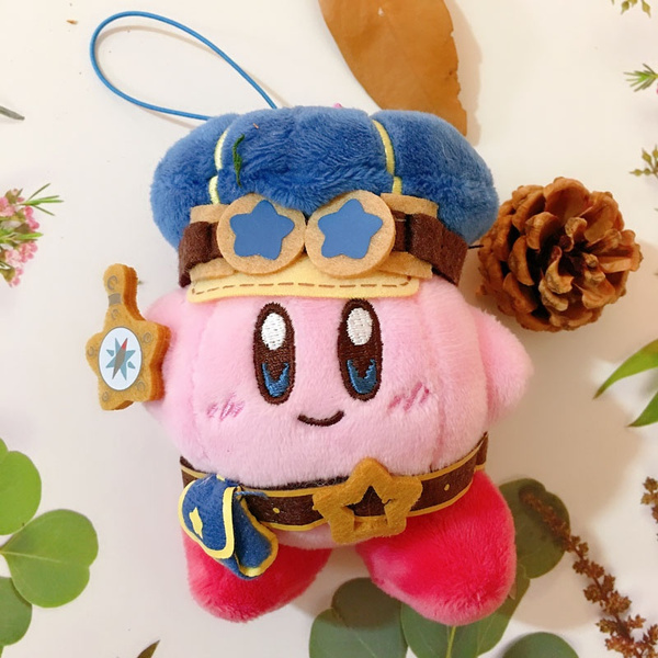 Star Kirby Kirby's Dreamy Gear Plush Doll Mascot Toy Key Chain