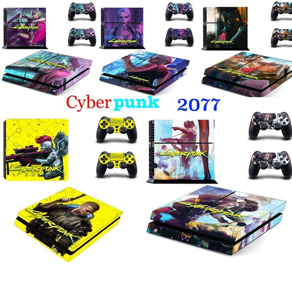 Cyberpunk 2077 PS4 game theme color sticker film customization Sticker | Wish