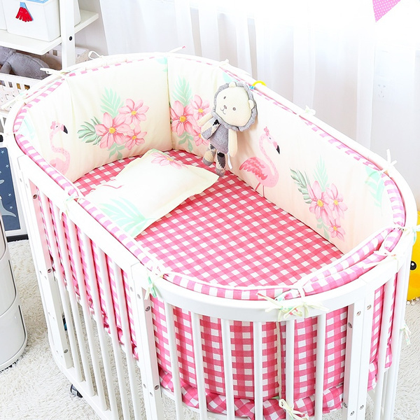 flamingo nursery bedding