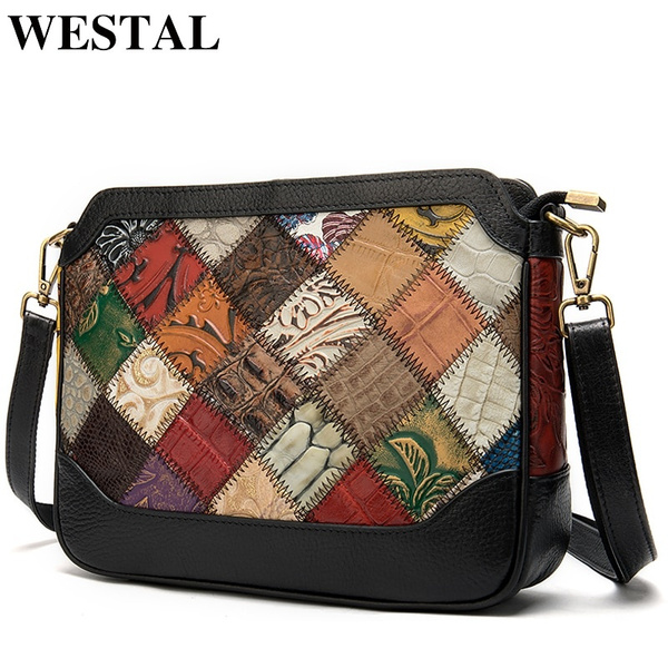 Leather Shoulder Bag, Westal Bags Women