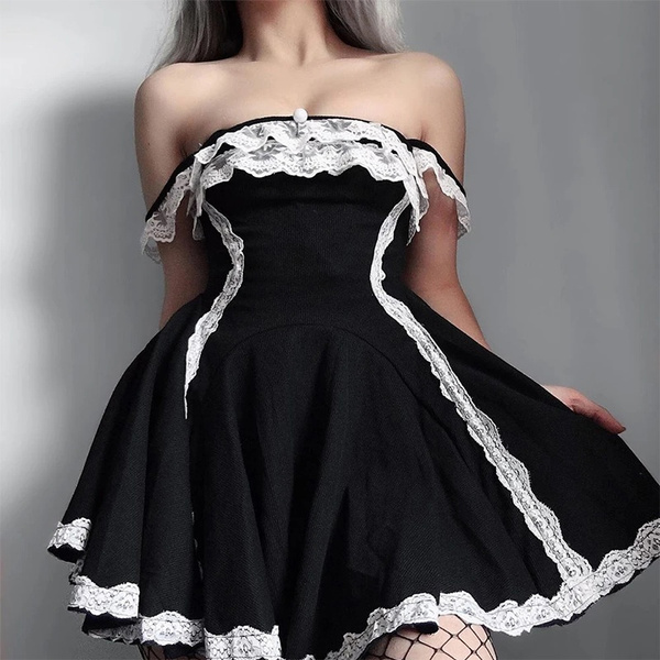 gothic babydoll dress