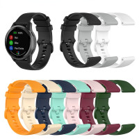 Wish Recensioni dei clienti: Cinturino in silicone per Garmin Vivoactive 4  / 4S Cinturino Smart Watch di ricambio per Garmin Forerunner 245M /  Forerunner 645 / venu Braccialetto cinturino per cinturino