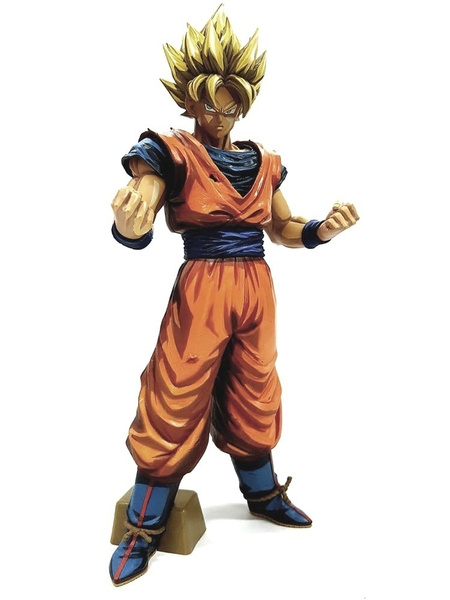 32cm Collection Figure - SUPER SAIYAN SON GOKU Manga Dimensions From ...