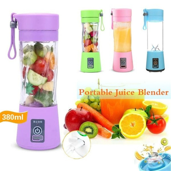 Electric Portable Blender Cup, Usb Charging Juicer, Mixer