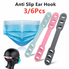 3/6pcs Magic Ear Hook Artifact Universal Anti Slip Ear Hook Extension Buckle Ear Anti Ear Pain Prevention