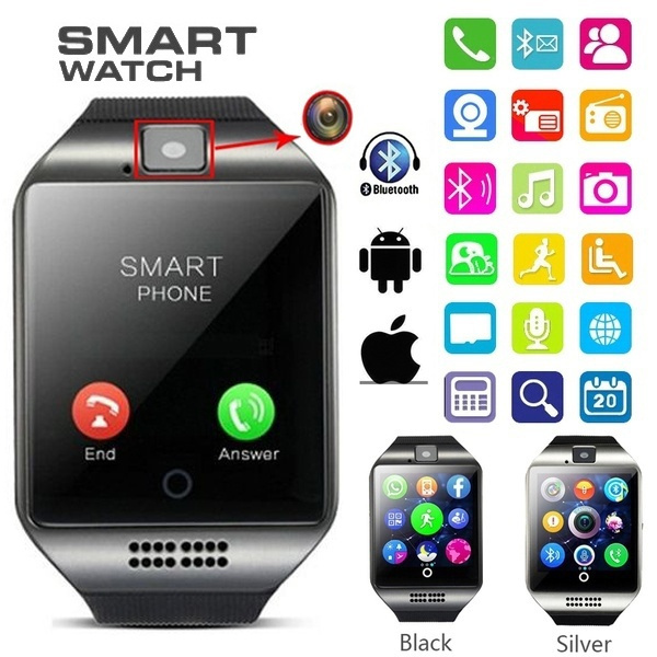 T1 Bluetooth Smart Watch Wrist Watch with Camera For Android IOS Smart  Phone Samsung S5 / Note 2 / 3 / 4, Nexus 6, HTC, Sony, Huawei and Other  Android Smart Phones - Walmart.com