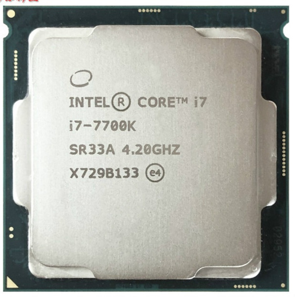 Intel Core i7-7700K i7 7700K 4.2 GHz Quad-Core Eight-Thread CPU