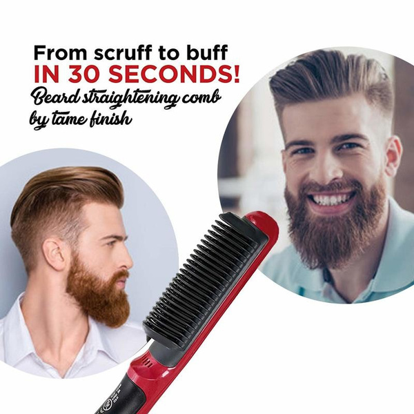 110V-220V Fast Heating Electric Hair Straightening Comb Brush Beard Straightener | Wish 110V-220V Fast Heating Electric Hair Straightening Comb Brush Beard Straightener | Wish