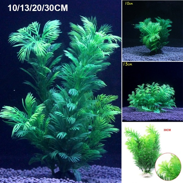 Artificial Plants Aquarium Fish Tank Seaweed Decoration Water