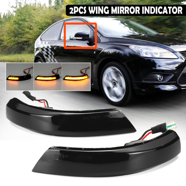 Dynamic LED Side Mirror Turn Signal Light Indicator For Ford Mk2 MK3 Mondeo Mk4