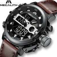 curren casual sport watches for men blue top brand luxury military leather wrist watch man clock fashion chronograph wristwatch