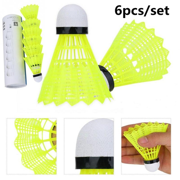 Badminton Shuttlecock - 6pcs