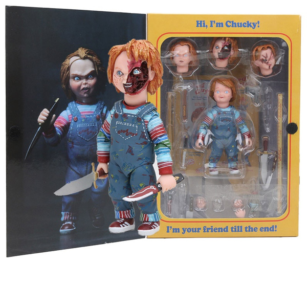 Child's Play Bride of Chucky 5" Horror Doll Chucky PVC Action Figure Toy