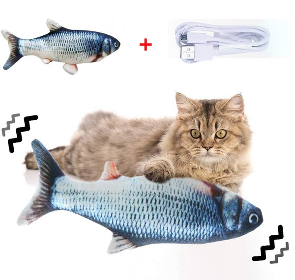 Jouet poisson pour chat