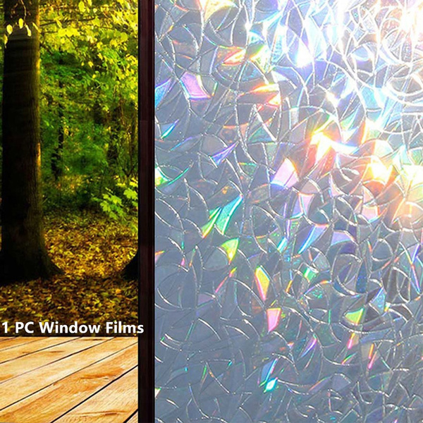 How to Apply 3D Rainbow Window Film 