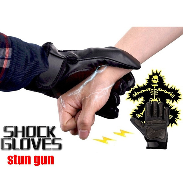 Defense Tactics Electric Shock Glove Capture Electric Gloves Stun Gun