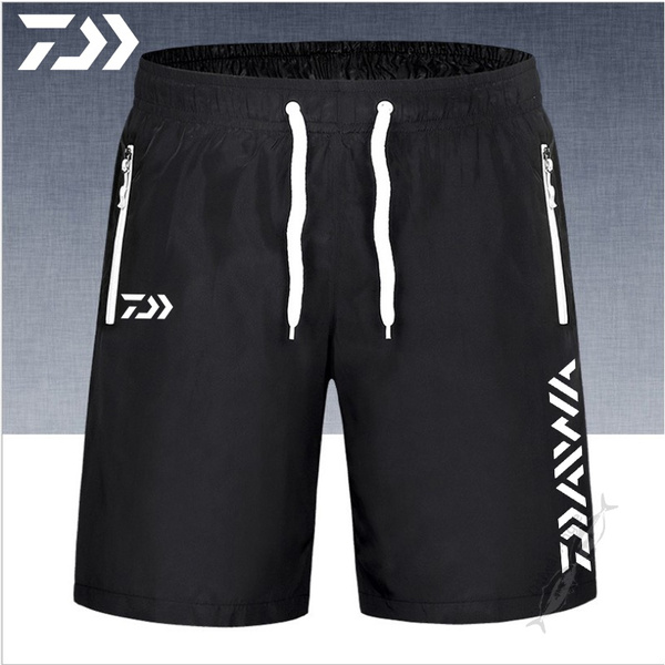 Fishing Shorts for Men Summer Breathable Multi Pocket Zipper Fishing  Clothing Men's Sport Pants Daiwa Fishing Pants Unisex M-9XL