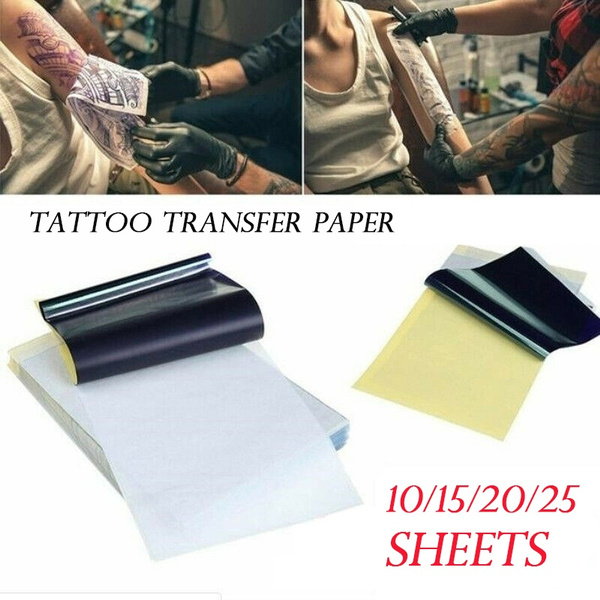 Tattoo Transfer Paper 25 Sheets Thermal Tattoo Stencil Paper 4
