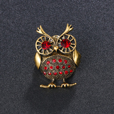 vintagebrooch, Owl, brooches, Jewelry