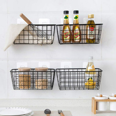 bathroombasket, Shelf, Home Supplies, ironbasket