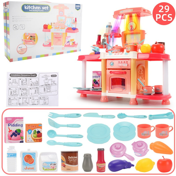 big kitchen set for girl