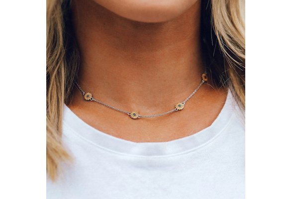 SUNFLOWER CHOKER | Wish