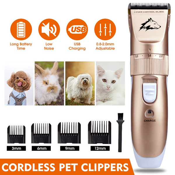 cordless pet clippers