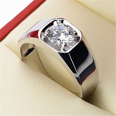 Cubic Zirconia, 8MM, Moda, polished