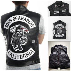 anarchy, motorcyclejacket, Vest, motorcyclevest