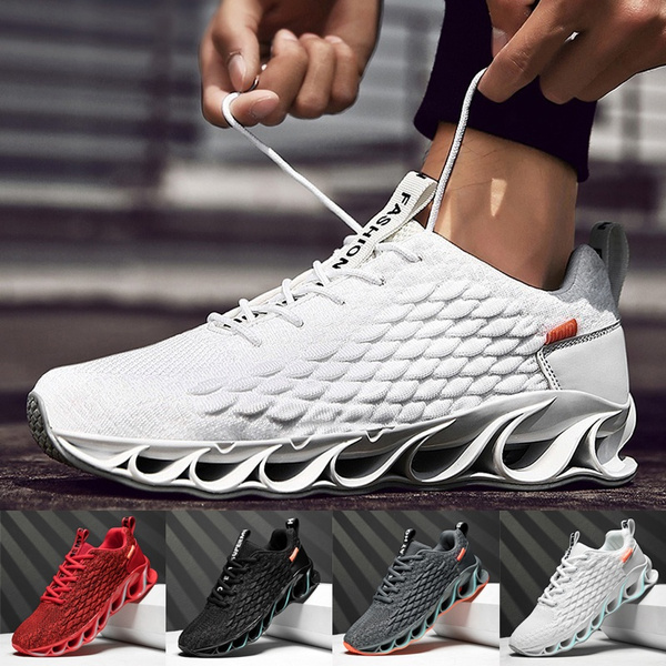 Men's Blade Sneakers Athletic Shoes Mesh Breathable Shoes Sports Shoes ...