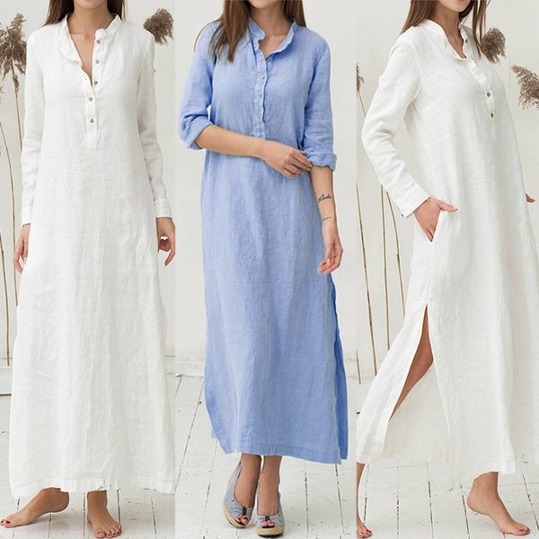 S-5XL Women Long Sleeve Casual loose 