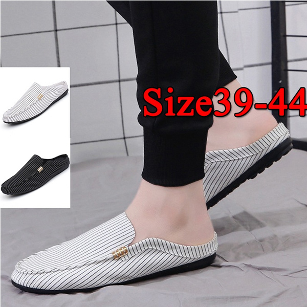 Men Loafers Slip On Casual Walking Shoes Designer Men Half