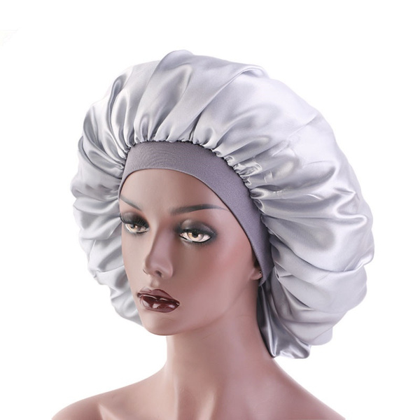 Beauty print Satin Silk Bonnet Sleep 
