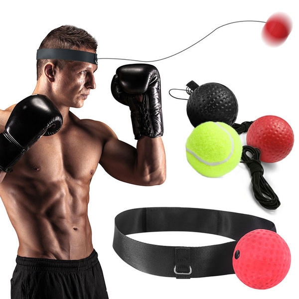 Boxing Training Fight Ball Reflex Speed Reaction Punch Combat Muscle
