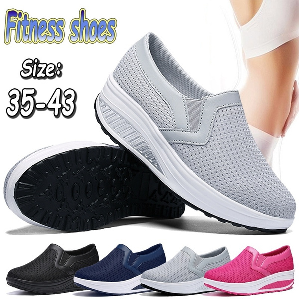 thick wedge sneakers
