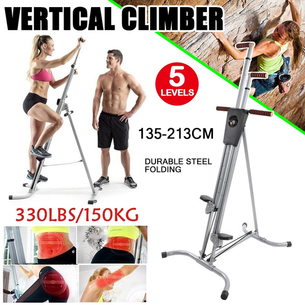 Details about   CAROMA Vertical Climber Exercise Folding Climbing Machine Fitness Exercise E 03 