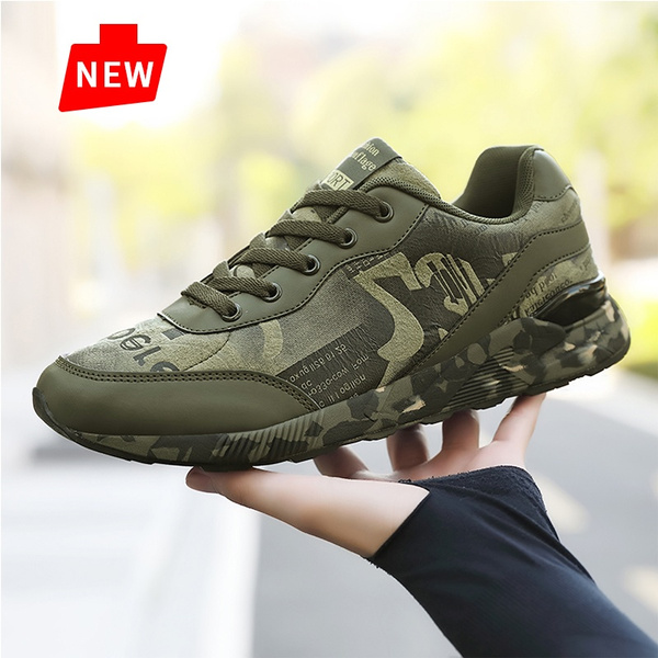 Army green hot sale mens shoes