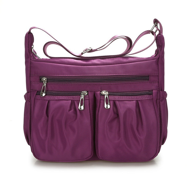 ladies nylon crossbody bolsa