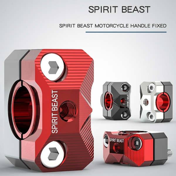 K And A Company 22mm Handlebar Clamps Riser Motorcycle Handle Fat Bar Mount Universal