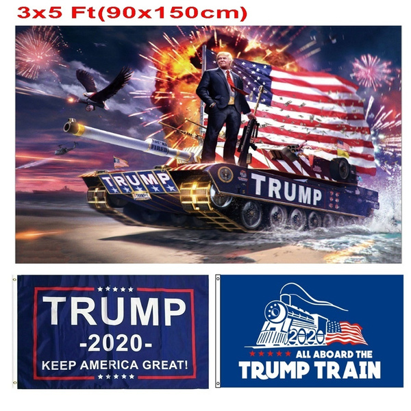 Trump 2020 Re-Election Flag 3x5 Keep America Great 2020 Donald President USA