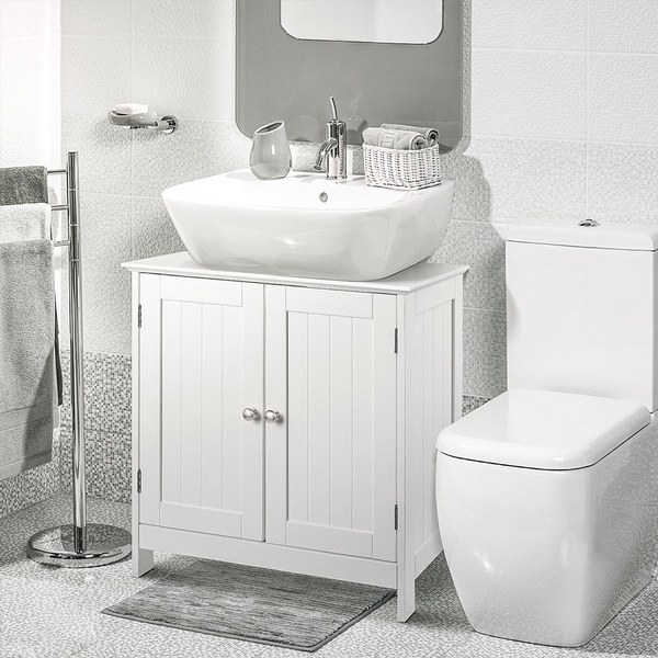 White Pedestal Under Sink Storage Bath Vanity Cabinet 3 Shelves Organizer Fr Wish - Bathroom Vanity Cabinet Shelves White Pedestal Under Sink Storage Bath Vanity Cabinet 3 Shelves Organizer Fr Wish - Bathroom Vanity Cabinet Shelves
