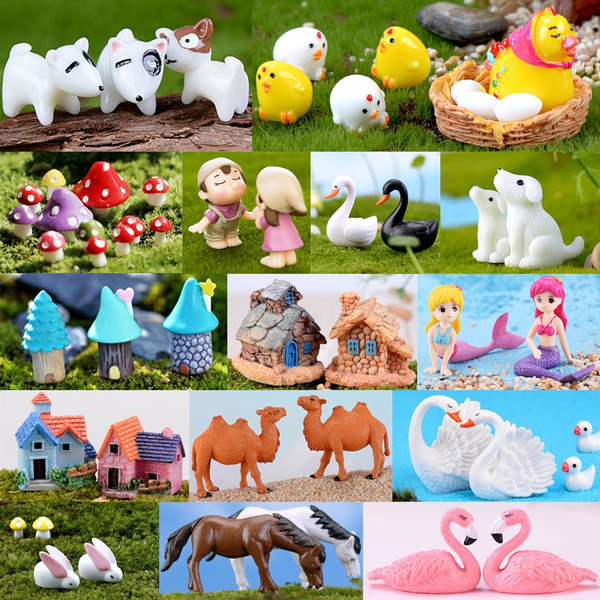 Mini Cute Giraffe Figurines Bonsai Crafts Micro Landscape Fairy Garden Decors LI Mini Cute Giraffe Figurines Bonsai Crafts Micro Landscape Fairy Garden Decors LI