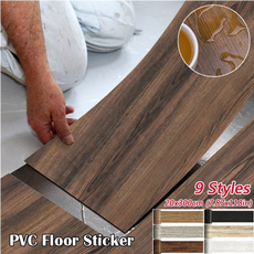 woodgrainfloor, PVC wall stickers, Decor, wallpapersticker