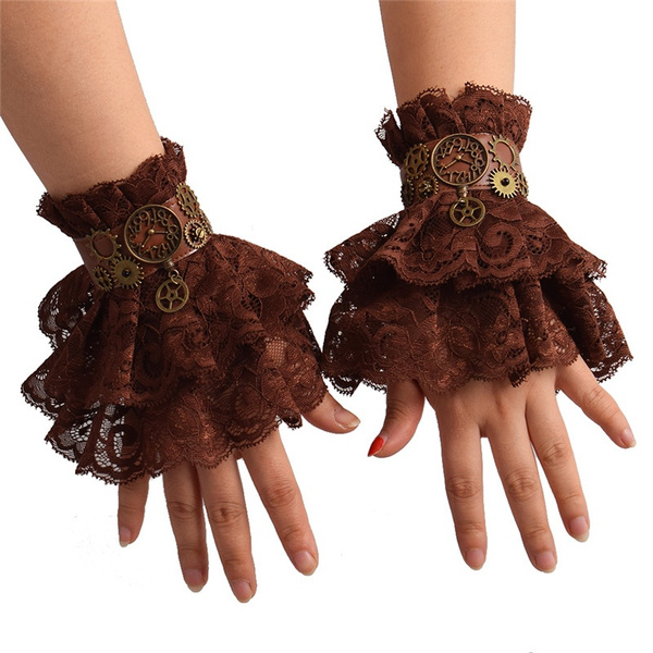 gothic wrist cuffs