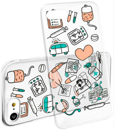 case, cute, patternphonecase, medicaliphonepluscase