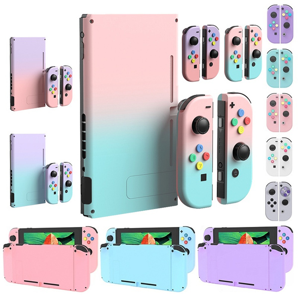 Gradient Color / Macaron Color Replacement Switch Shell For Nintend ...
