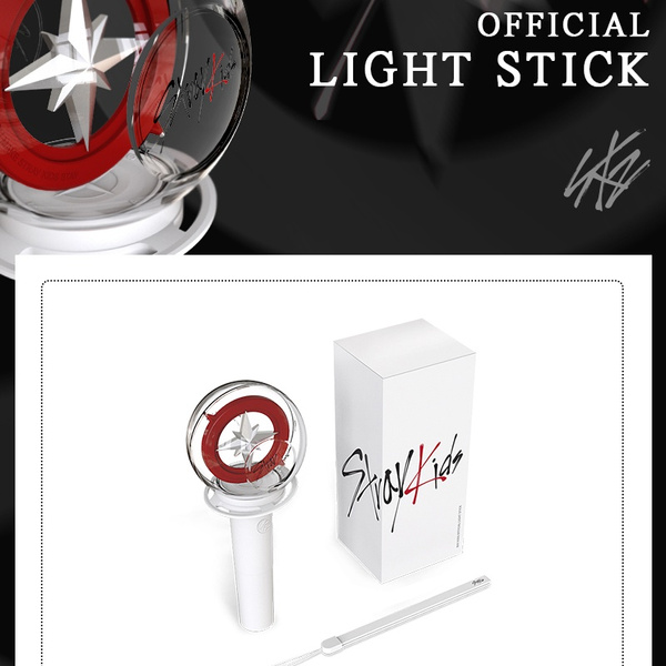 STRAY KIDS Official Fans Light Stick LED Lamp Glow Lightstick +