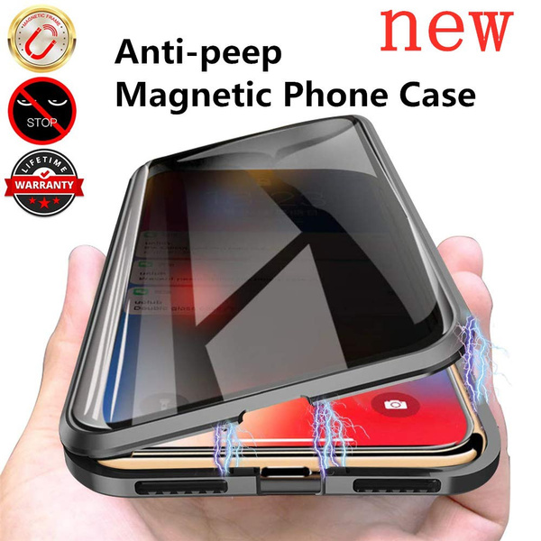 Magnetic anti-peeping phone case - SM Mobile Accessories