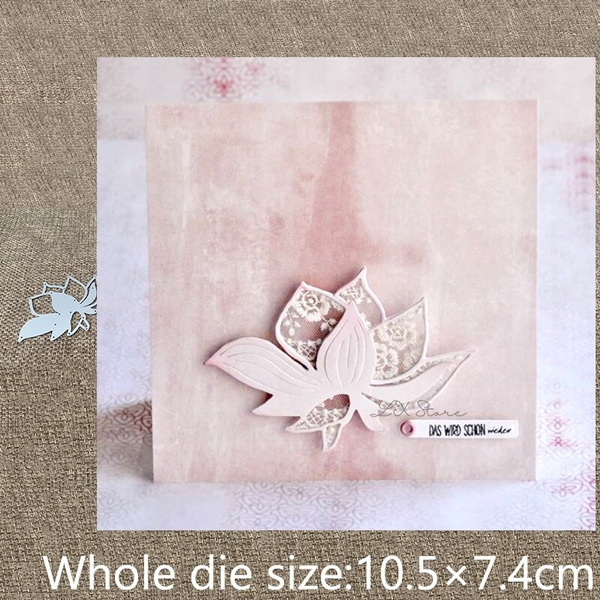 BUZHI Snow Forest Metal Cutting Dies Scrapbooking Stencils DIY Photo Album Paper Card Mold Art Crafts Decor Embossing Dies 