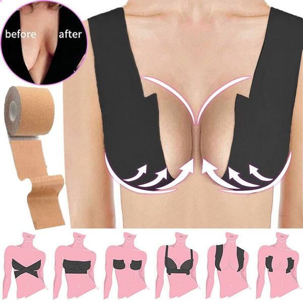 Boob Tape for Breast Lift, Body Tape for Breast Lift with Silicone